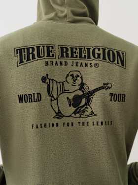 BUDDHA ZIP HOODIE