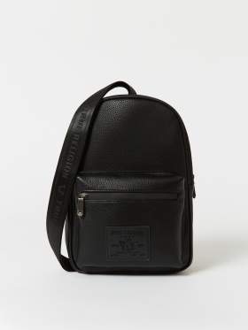 BUDDHA FAUX PEBBLE LEATHER SLING BAG