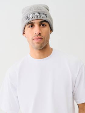 ARCHED LOGO BEANIE