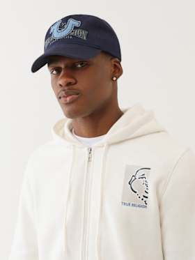 HORSESHOE APPLIQUE BASEBALL HAT