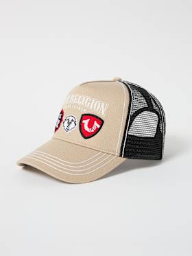 LOGO PATCH TRUCKER HAT