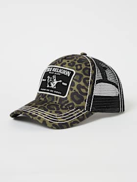 CHEETAH CONCERT PATCH TRUCKER HAT