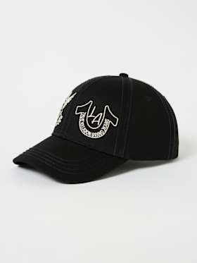 EMBROIDERED CUPID GRAPHIC BASEBALL HAT