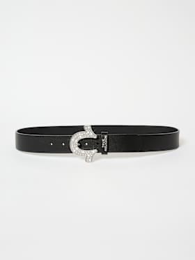 CRYSTAL HORSESHOE BUCKLE BELT