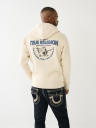 BUDDHA LOGO ZIP HOODIE