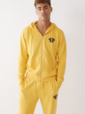 BUDDHA LOGO ZIP HOODIE