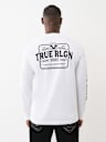 TRUE LOGO LONG SLEEVE TEE