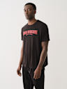 CAMISETA RELAJADA CON HERRADURA PINTADA