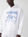 BIG T LOGO RELAXED HOODIE