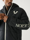 TRUE RELIGION PANEL PUFFER JACKET