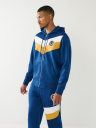 TRUE RELIGION LOGO PATCH ZIP HOODIE