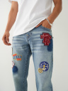 ROCCO PATCHES SKINNY JEAN 32"