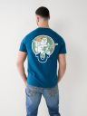 CAMISETA CON BUDDHA Y MUNDO