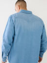 CHAMBRAY WESTERN SHIRT