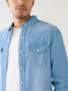 CHAMBRAY WESTERN SHIRT