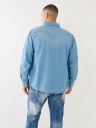 CHAMBRAY WESTERN SHIRT