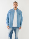 CHAMBRAY WESTERN SHIRT