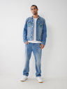RICKY DOUBLE RAISED HS SUPER T STRAIGHT JEAN