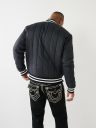 HS LOGO QUILTED BOMBER JACKET