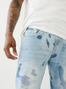 RICKY INDIGO CAMO STRAIGHT JEAN