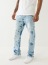 RICKY INDIGO CAMO STRAIGHT JEAN