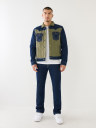 QUILTED RICKY SINGLE NEEDLE STRAIGHT JEAN