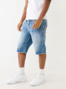 RICKY SUPER T FRAYED DENIM SHORT
