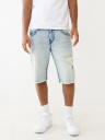 RICKY SUPER T DISTRESSED DENIM SHORT 