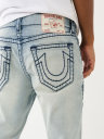 RICKY SUPER T DISTRESSED DENIM SHORT 