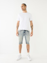 Rocco Acid Wash Raw Hem Short