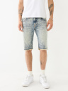 Rocco Acid Wash Raw Hem Short