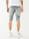 Rocco Acid Wash Raw Hem Short