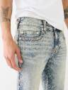 Rocco Acid Wash Raw Hem Short