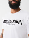 PILE ARCH TRUE RELIGION LOGO TEE