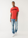 PILE ARCH TRUE RELIGION LOGO TEE