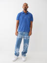 BIG T EMBROIDERED POLO SHIRT 