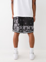 BANDANA PRINT MESH SHORT