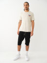 ROCCO SUPER T RAW HEM SHORT 