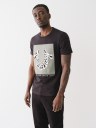 WARPED HORSESHOE LOGO TEE