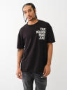 CHAIN EMBROIDERED TEE