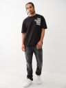 CHAIN EMBROIDERED TEE