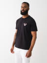 FLOCKED VINTAGE LOGO TEE
