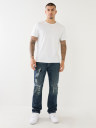  RICKY DISTRESSED FLAP STRAIGHT JEAN
