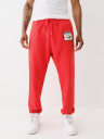 LADDER STITCH LOGO APPLIQUE JOGGER