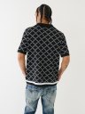 HS DIAMOND SWEATER KNIT SHIRT