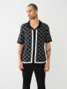 HS DIAMOND SWEATER KNIT SHIRT