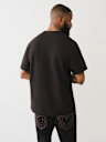 CROSS STITCH ARCHED LOGO TEE