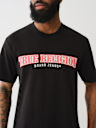 CROSS STITCH ARCHED LOGO TEE