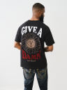 GIVE A DAMN FLOCKED TEE