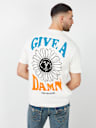 GIVE A DAMN FLOCKED TEE